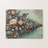 Klassisches Weihnachtspuzzle Puzzle (Horizontal)