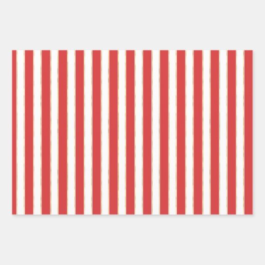 Klassisches Weihnachtswackelpapier Geschenkpapier Set (Vorderseite 2)