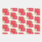 Klassisches Weihnachtswackelpapier Geschenkpapier Set (Vorderseite)