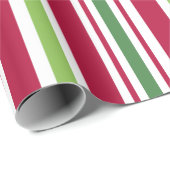 Klassisches Weihnachtswackelpapier mit Candy Strip Geschenkpapier (Rolleneckpunkt)