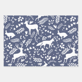 Klassisches Weihnachtswrapping Paper Flat Sheet Se Geschenkpapier Set