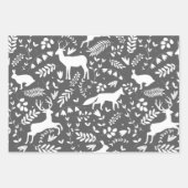 Klassisches Weihnachtswrapping Paper Flat Sheet Se Geschenkpapier Set (Vorderseite 3)