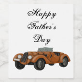 Klassisches Weinflaschenlabel personalisieren Weinetikett (Einzelnes Label)