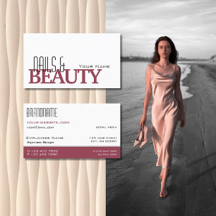 Klassisches Weißburgunder Einfach und Beruflich Visitenkarte