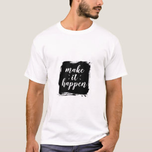 Klassisches weißes Basic-T-Shirt – Bequem für den  T-Shirt