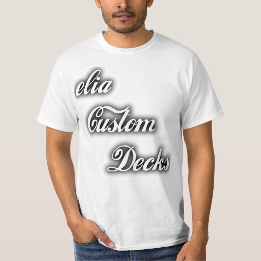 Klassisches weißes Logo T-Shirt (Vorderseite)