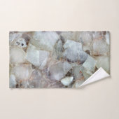 Klassisches weißes Quarz Badhandtuch Set (Handtuch)