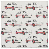 Klassisches weißes Sport-Auto-Gewebe Stoff (Muster)