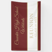 Klassisches Wiedersehen-Banner Banner (Vertikal)