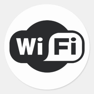 Wifi Aufkleber Zazzle De