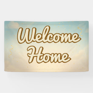 Klassisches Willkommensbanner Zu Hause Banner