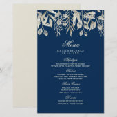 Klassisches WinterWedding-Menü (Vorne/Hinten)