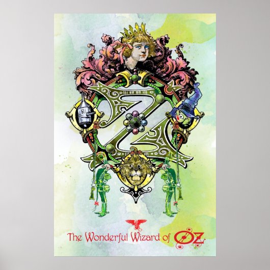 KLASSISCHES WIZARD OF OZ ROYALTY POSTER (Vorne)