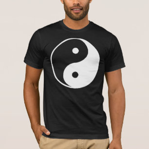 Klassisches Ying Yang Chinesisches Symbol T-Shirt