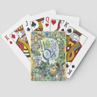 Klassisches Zauberer von Oz Buch Spielkarten