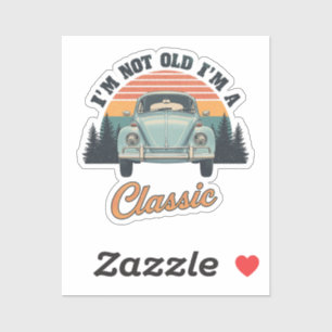 Klassisches Zeit RideT-Shirt Aufkleber