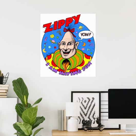 Klassisches Zippy Poster (Heimbüro)