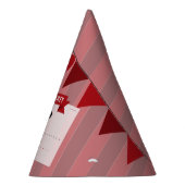 Klassisches Zirkusposter zum Geburtstag von Kinder Partyhütchen (Rechts)