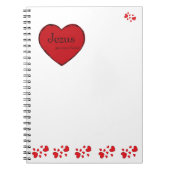 Klasyczny spiralny notatnik Jezus jest moim Panem! Notizblock (Vorderseite)