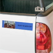 Klatsch-Ecke, HEU WAZZ-UP Autoaufkleber (Auf Lkw)