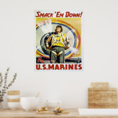 Klatsch 'Em Down! Poster (Küche)