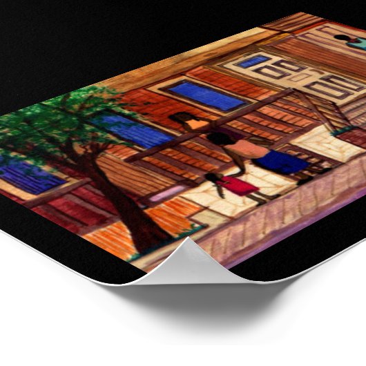 Klatsch Poster (Ecke)