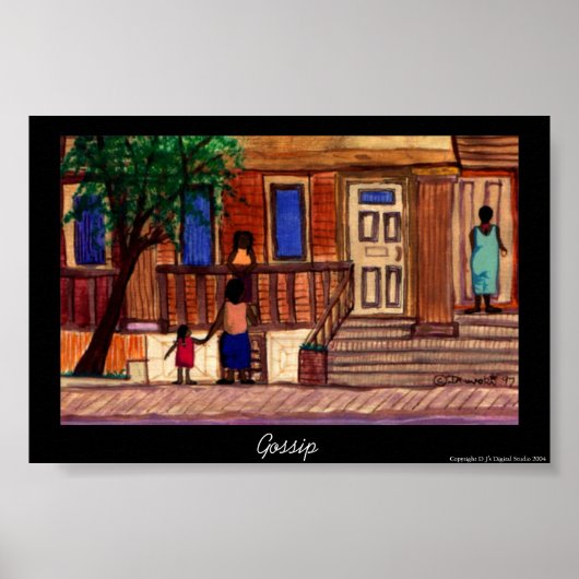 Klatsch Poster (Vorne)