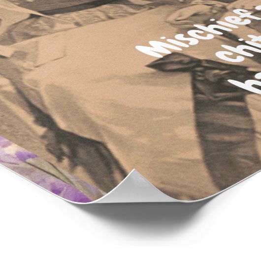 Klatsch Poster (Ecke)