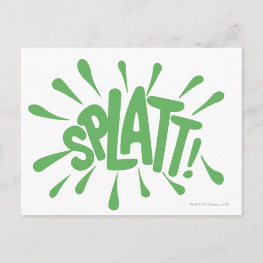 KLATSCH! POSTKARTE (Vorderseite)