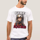 Klatsche zur Feuerrettung T-Shirt (Vorderseite)
