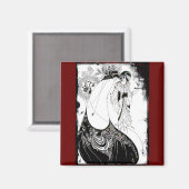 Klatschen in ihren Extravaganten Kleider Magnet (Vorderseite/Rückseite)