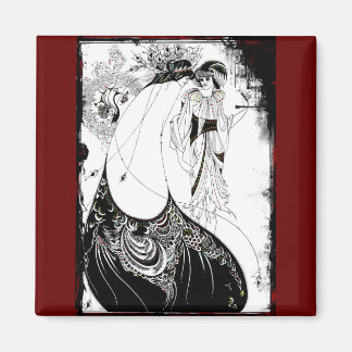 Klatschen in ihren Extravaganten Kleider Magnet