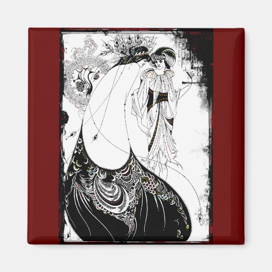 Klatschen in ihren Extravaganten Kleider Magnet (Vorne)