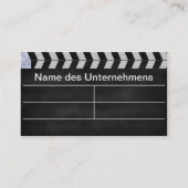 klatschen Kino Visitenkarte (Rückseite)