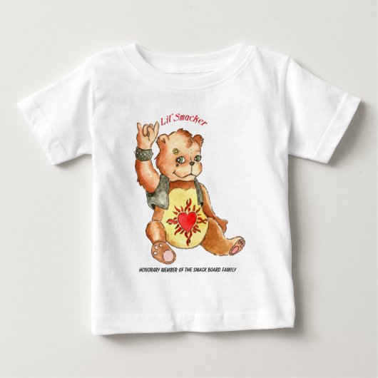 Klatschen Sie Brett-Säuglings-Shirt Baby T-shirt (Vorderseite)