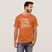 Klatschen-Sprungs-Tanz T-Shirt (Vorne ganz)