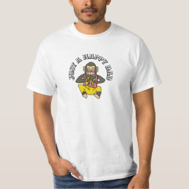 Klatschen von Vintagem Affenspielzeug T-Shirt