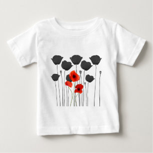 Klatschmohn Baby T-shirt