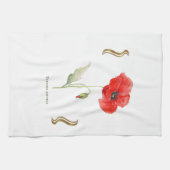 Klatschmohn Geschirrtuch (Horizontal)