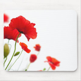 Klatschmohn im Frühjahr Mousepad