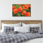 Klatschmohn leinwanddruck (Insitu (Schlafzimmer))