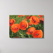 Klatschmohn leinwanddruck (Vorderseite)