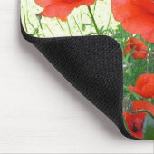 Klatschmohn Mousepad (Ecke)