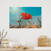 Klatschmohn - poster (Küche)
