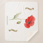 Klatschmohn Sherpadecke (Vorderseite)