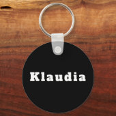 Klaudia Schlüsselanhänger (Vorderseite)