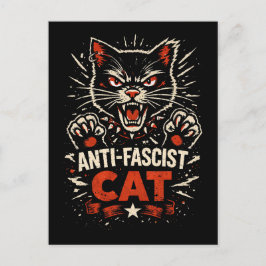 Klauen des Widerstands Postkarte