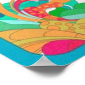 Klaus Hargreeves Liebe ist der Weg durch die Klang Poster (Ecke)