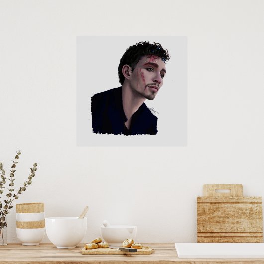 Klaus Hargreeves The Umbrella Academy Poster (Küche)