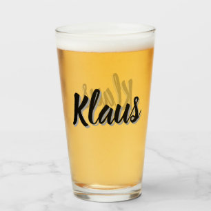 Klaus Männer Name, Glas